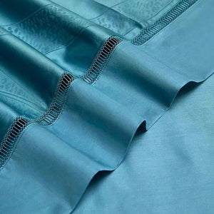 Cadet Blue 1000 Thread Count Egyptian Cotton Bedding Set – Unmatched Quality and Style!