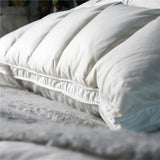 2Pcs 20x30" Premium High-End Natural Goose Down Pillows for Sleeping, Encased in 100% Cotton Downproof Pillow Cover – Unparalleled Comfort and Elegance for Your Serene Night's Sleep!