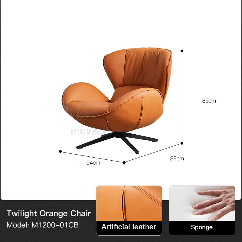 Luxury High-Back Nordic Living Room Chairs: Rotating Sofa with Upholstered Lounge Design for Ultimate Comfort and Style - Perfect for Apartments, Sillones Balcony Furniture, and Relaxation