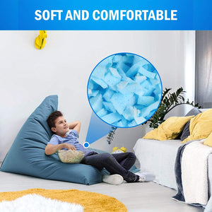 NEW COYMOS 5lbs Shredded Memory Foam Filling with Gel Particles - Ideal for Bean Bags, Pillows, Dog Beds, Chairs, Cushions & Arts & Crafts