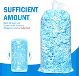 NEW COYMOS 5lbs Shredded Memory Foam Filling with Gel Particles - Ideal for Bean Bags, Pillows, Dog Beds, Chairs, Cushions & Arts & Crafts