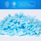 NEW COYMOS 5lbs Shredded Memory Foam Filling with Gel Particles - Ideal for Bean Bags, Pillows, Dog Beds, Chairs, Cushions & Arts & Crafts