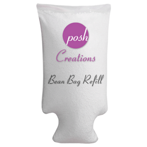 NEW Posh Creations 100L Foam Filling Bean Bag Refill for Maximum Comfort and Durability - Premium Quality, Non-Toxic Shredded Memory Foam Furniture Filler for Bean Bag Chairs, Pillows, and More