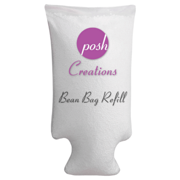 NEW Posh Creations 100L Foam Filling Bean Bag Refill for Maximum Comfort and Durability - Premium Quality, Non-Toxic Shredded Memory Foam Furniture Filler for Bean Bag Chairs, Pillows, and More