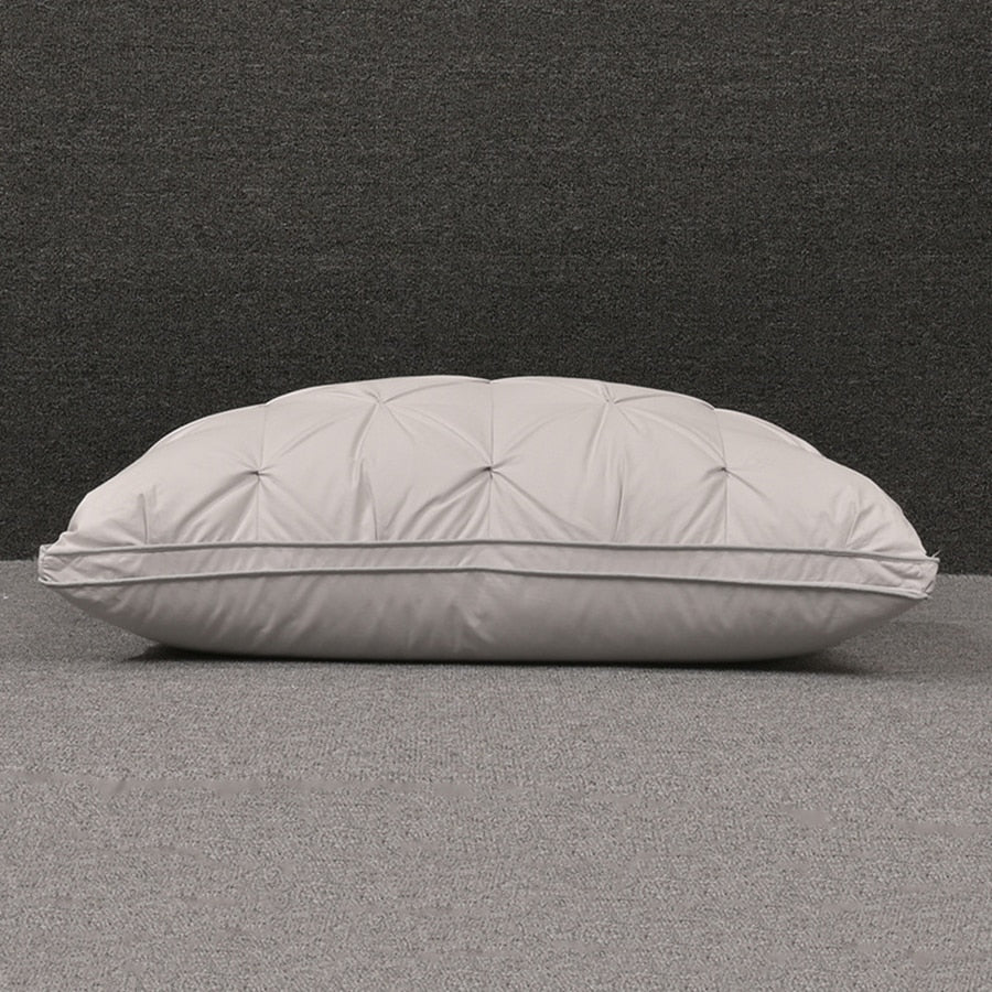 Sleep Like a King with 100% White Goose Down/Feather Pillow for the Ultimate Comfort Experience