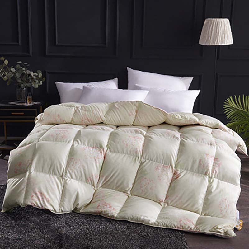 NEW Luxurious Thicken White Goose Down Duvet - Supreme Comfort & Coziness for King Queen Twin Full Size Bedding Set - Ideal Autumn Winter Warm Quilt - Premium Quilted Comforter & Duvet Blanket for Unmatched Relaxation and Sleep Experience