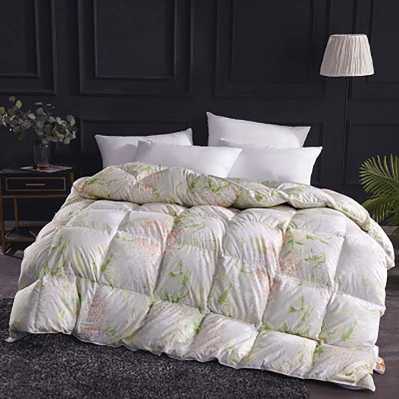 NEW Luxurious Thicken White Goose Down Duvet - Supreme Comfort & Coziness for King Queen Twin Full Size Bedding Set - Ideal Autumn Winter Warm Quilt - Premium Quilted Comforter & Duvet Blanket for Unmatched Relaxation and Sleep Experience