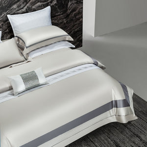 1400TC Pima Cotton Bedding Sets Duvet Cover Bedsheet Pillowcase 4pcs