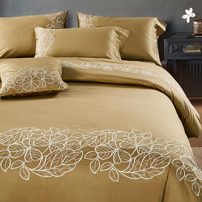 NEW 600 Thread Count Egyptian Cotton Luxury Bedding Set - King/Queen Size Bed Set with Duvet Cover, Fitted/Flat Sheet & Pillowcases - Soft & Durable