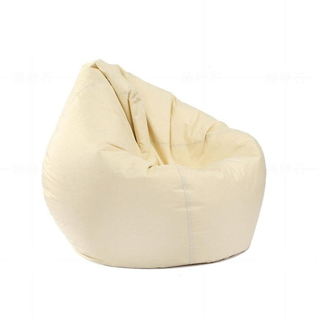 Waterproof Stuffed Bean Bag Solid Color (filling is not included)