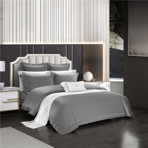 NEW Experience Hotel Luxury at Home: 1200TC Egyptian Cotton Bedding Set - 4/7 Piece Set (Queen/King)