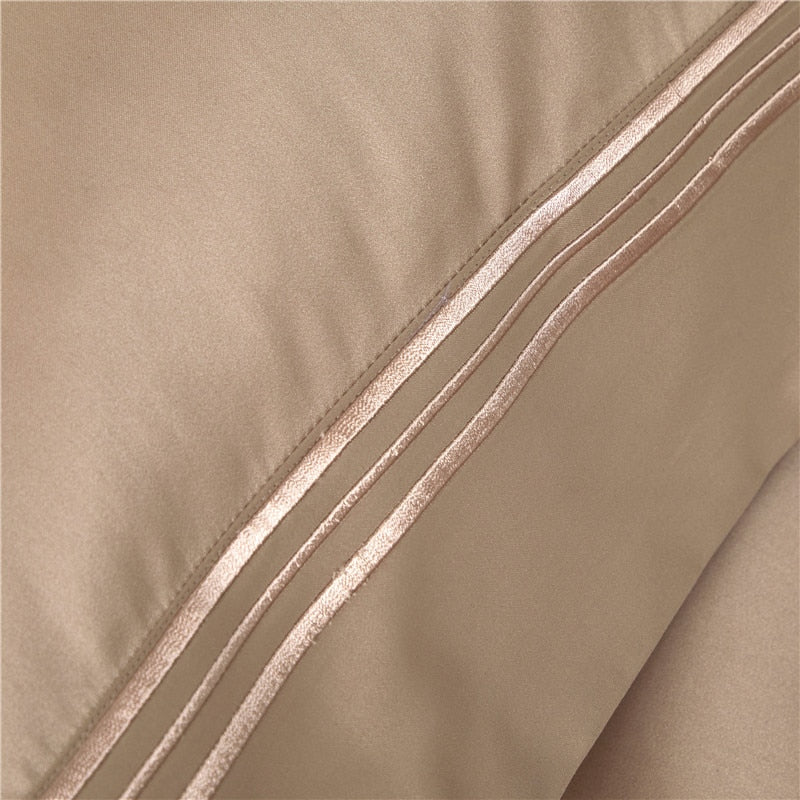 NEW Experience Hotel Luxury at Home: 1200TC Egyptian Cotton Bedding Set - 4/7 Piece Set (Queen/King)