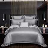 NEW Indulge in Unmatched Comfort with the 1000 Thread Count Exclusive Luxury Jacquard Cotton Bedding Set - Includes Duvet Cover, Flat Sheet, and Pillowcases