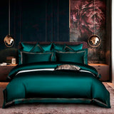 NEW Luxury Egyptian Cotton Bedding Set - Soft and Durable - Includes 1 Sheet and 2 Pillowcases - Queen/King Size - 4 Piece Set