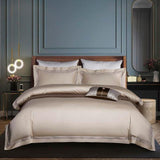 NEW Luxury Egyptian Cotton Bedding Set - Soft and Durable - Includes 1 Sheet and 2 Pillowcases - Queen/King Size - 4 Piece Set