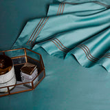 NEW Luxury Egyptian Cotton Bedding Set - Soft and Durable - Includes 1 Sheet and 2 Pillowcases - Queen/King Size - 4 Piece Set