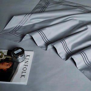 NEW Luxury Egyptian Cotton Bedding Set - Soft and Durable - Includes 1 Sheet and 2 Pillowcases - Queen/King Size - 4 Piece Set