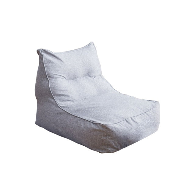 NEW Unwind in Ultimate Comfort with Our Bean Bag Soft Lazy Sofa Poof Cover with Footrest - Perfect for Lounging and Relaxation