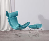 NEW Indulge in Opulent Comfort and Style with Our Iconic Leather/PU Leather Lounge Leisure Chair and Footrest - Available in Multiple Colors for the Ultimate Upgrade Experience!