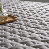 Washable Bed Cover Queen/King Size Breathable Solid Color Mattress Cover Embossed Quilted Mattress Protector