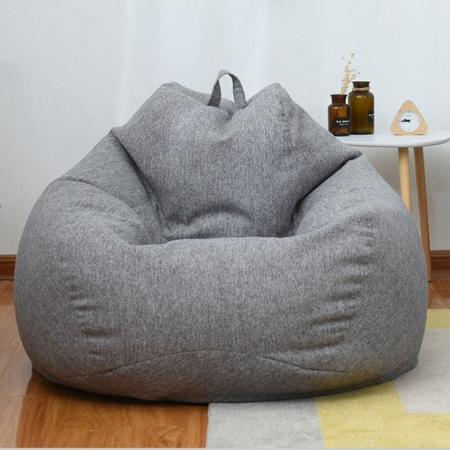 NEW Relax in Ultimate Comfort with the Extra Large Bean Bag Chair Cover - Fits Most Bean Bag Chairs Up to 9 Feet