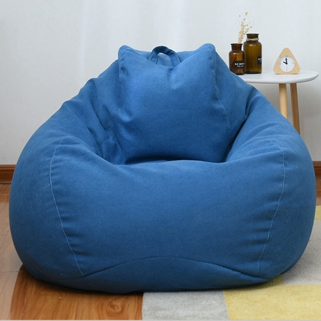 NEW Relax in Ultimate Comfort with the Extra Large Bean Bag Chair Cover - Fits Most Bean Bag Chairs Up to 9 Feet