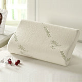 Sleep Better with Our Premium Bamboo Memory Foam Orthopedic Pillow - Provides Optimal Neck Support and Comfort for Restful Nights