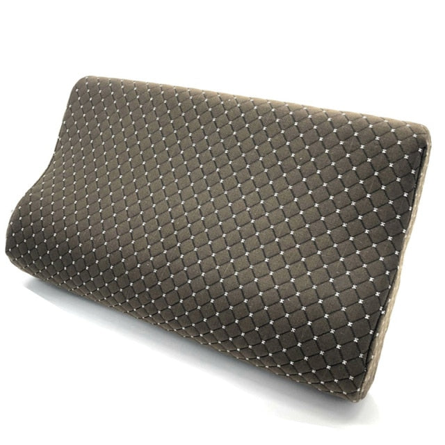 Sleep Better with Our Premium Bamboo Memory Foam Orthopedic Pillow - Provides Optimal Neck Support and Comfort for Restful Nights