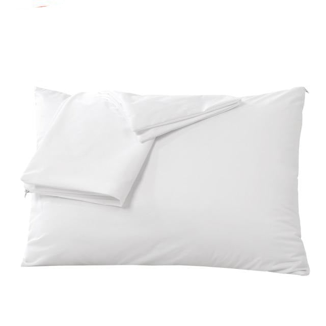NEW Waterproof & Anti-Mites Pillow Cover - Keeps Bed Bugs Away & Provides a Smooth Sleeping Surface