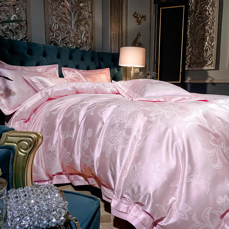 Luxury Princess Pink Satin Bedding Set | Transform Your Bedroom Today! –  Goods And Beds