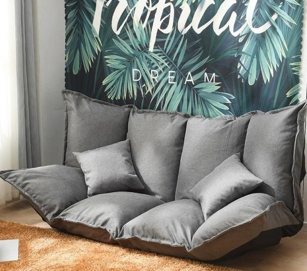 NEW Relax in Style and Comfort with our Tatami Lazy Folding Floor Sofa, Perfect for Any Space and Easy to Store Away When Not in Use