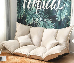 NEW Relax in Style and Comfort with our Tatami Lazy Folding Floor Sofa, Perfect for Any Space and Easy to Store Away When Not in Use