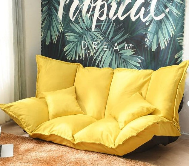 NEW Relax in Style and Comfort with our Tatami Lazy Folding Floor Sofa, Perfect for Any Space and Easy to Store Away When Not in Use