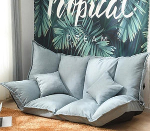 NEW Relax in Style and Comfort with our Tatami Lazy Folding Floor Sofa, Perfect for Any Space and Easy to Store Away When Not in Use