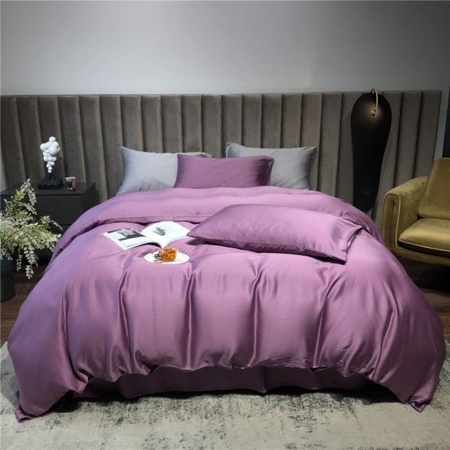 NEW Indulge in Pure Comfort and Elegance with our Luxury White 100% Silk Bedding Set - Available in Queen and King Size with Your Choice of Quilt Cover, Flat or Fitted Sheet, and Pillowcases Included