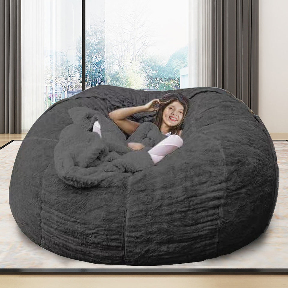 Giant Micro Suede 4FT 5FT 6FT 7FT Cozy Foam Bean Bag - China Bean Bag  Cover, Sofa Cover | Made-in-China.com