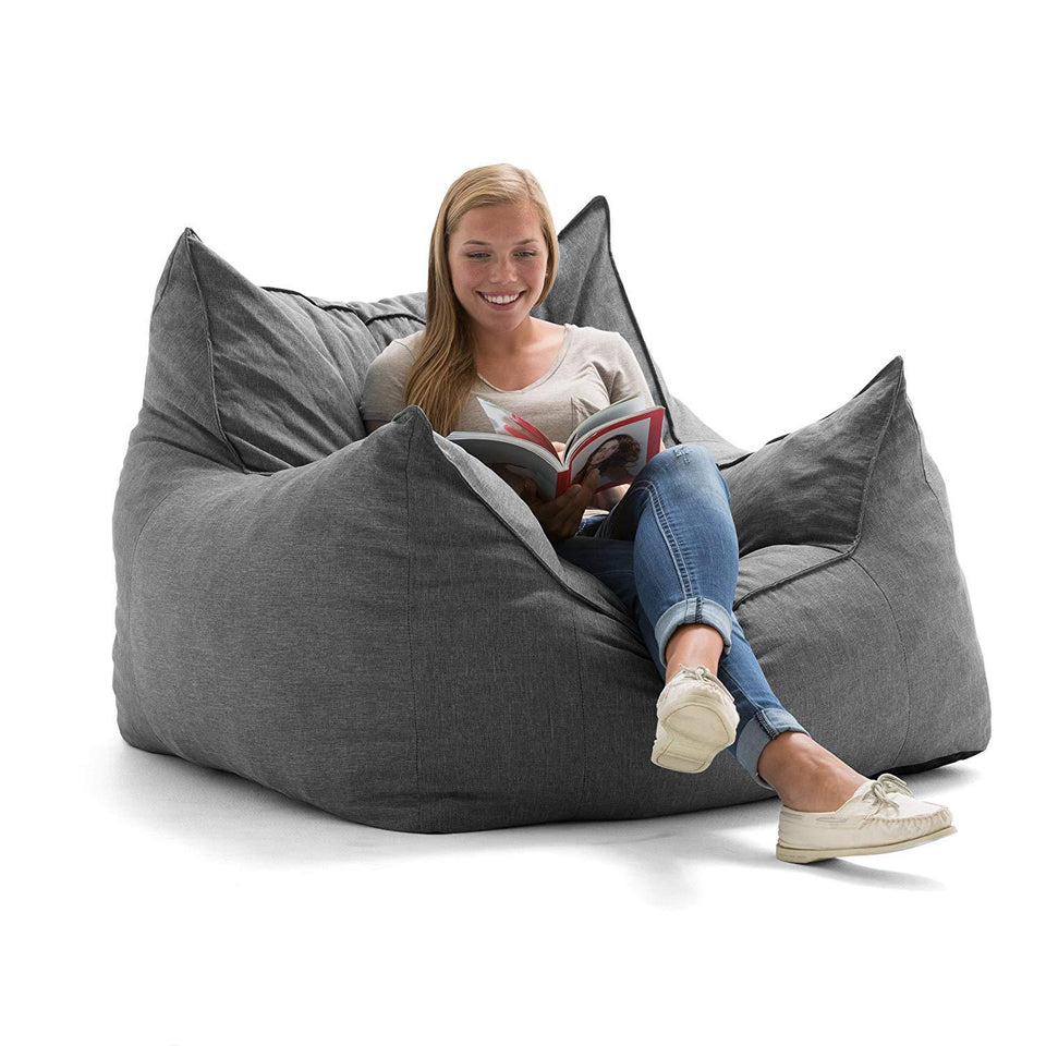 NEW Experience Ultimate Comfort with our High-Quality Soft Bean Bag NEW Chair for Kids & Adults - With Armrests, Perfect for Small Spaces - Available in Single Size